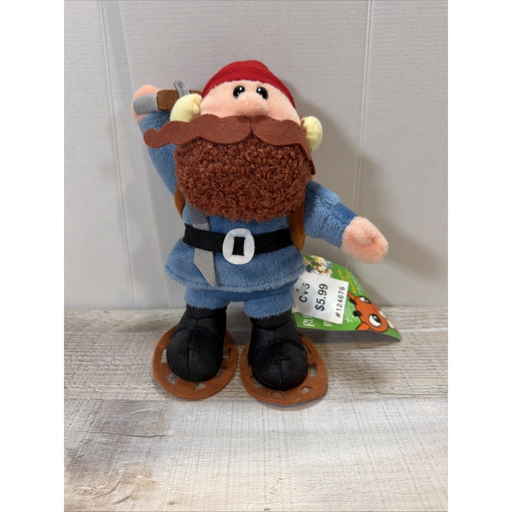 Rudolph Island Misfit Toy Yukon Cornelius Plush Ornament 1999 Stuffins CVS TAGS
